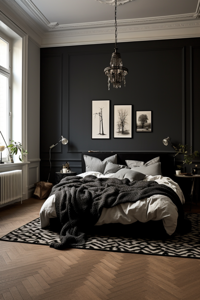 100+ Black and White Bedroom Ideas