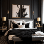 Black and White Bedroom Decor (62)