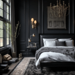 Black and White Bedroom Decor (63)