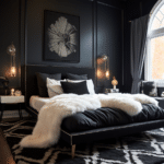 Black and White Bedroom Decor (68)