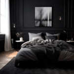 Black and White Bedroom Decor (74)
