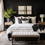 Black and White Bedroom Decor (75)