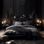 Black and White Bedroom Decor (79)
