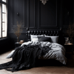 Black and White Bedroom Decor (80)