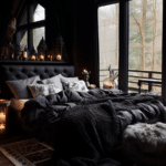 Black and White Bedroom Decor (85)