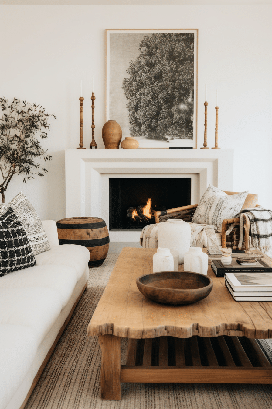 30+ Classy Black and White Living Room Decor Ideas