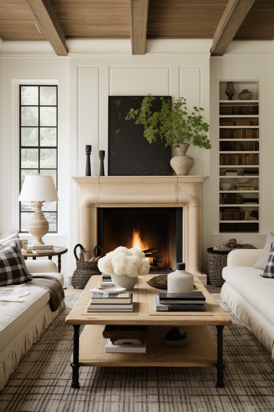 30+ Classy Black and White Living Room Decor Ideas