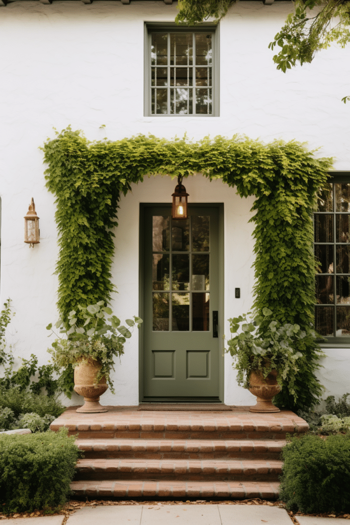 30 Front Door Color Ideas for a White House