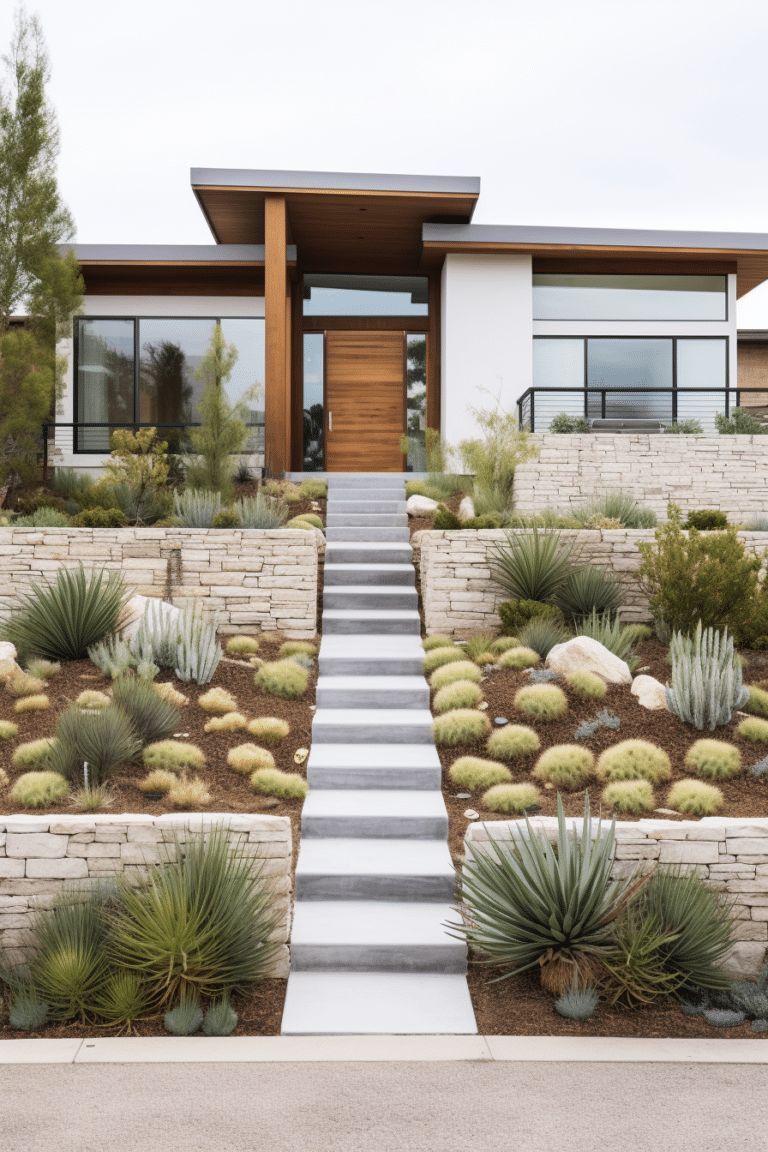 40+ Modern Front Yard Landscaping Ideas for Max Curb Appeal