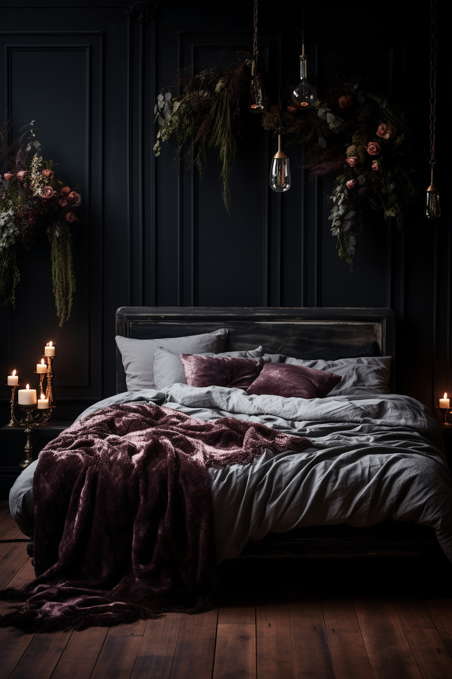 50+ Whimsy Goth Bedroom Ideas