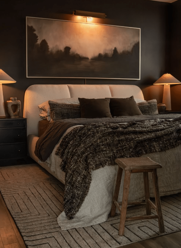 The Secrets to Decorating a Moody Romantic Bedroom
