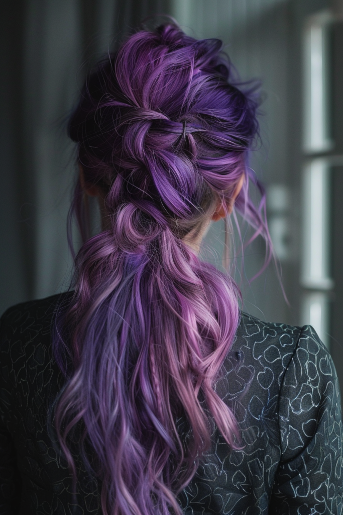 90+ Creative Purple Hair Color Ideas