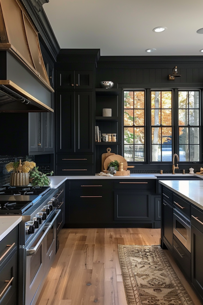 60+ Stylish Kitchens with Black Cabinets