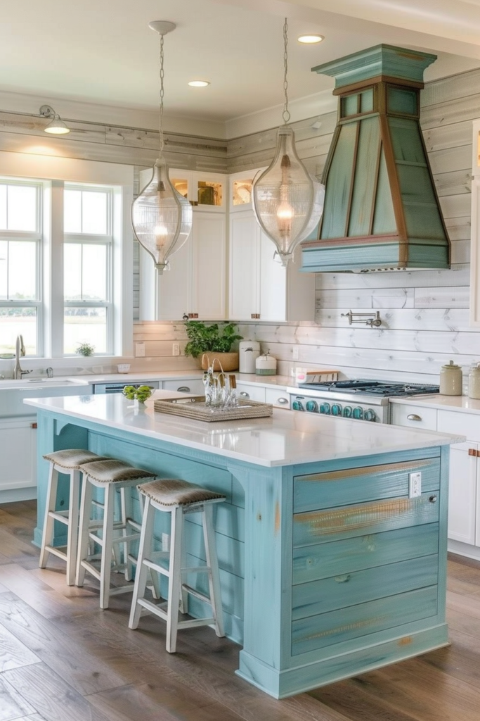 50+ Coastal Kitchen Decor Ideas