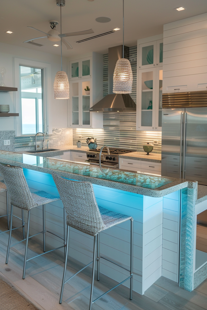 50+ Coastal Kitchen Decor Ideas