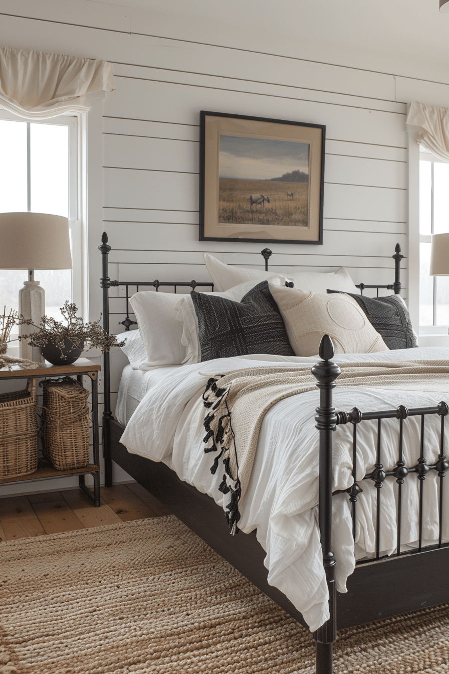 Vintage Farmhouse Bedroom Ideas