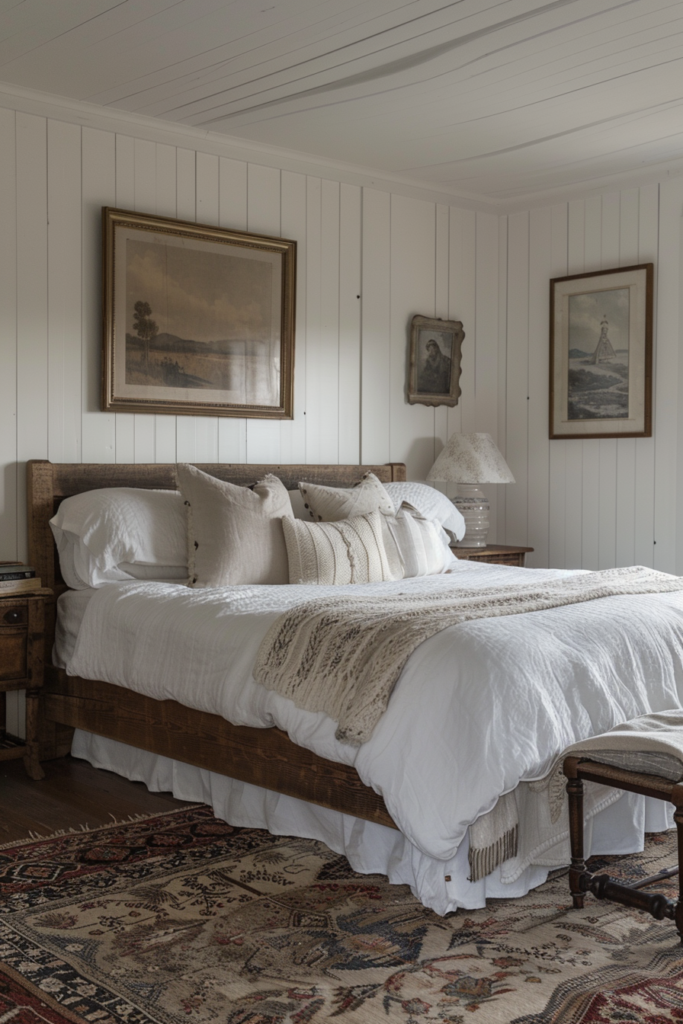 80+ Vintage Farmhouse Bedroom Ideas