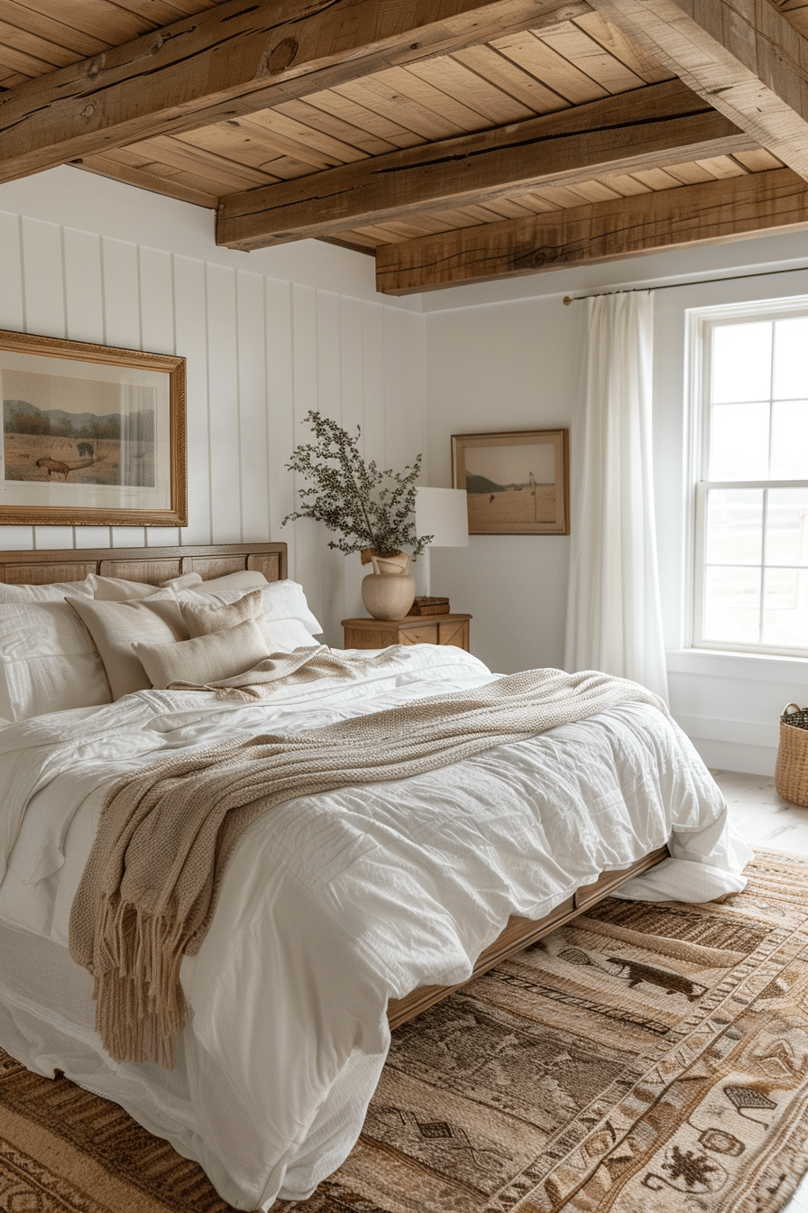 Vintage Farmhouse Bedroom (50) - DIYbunker