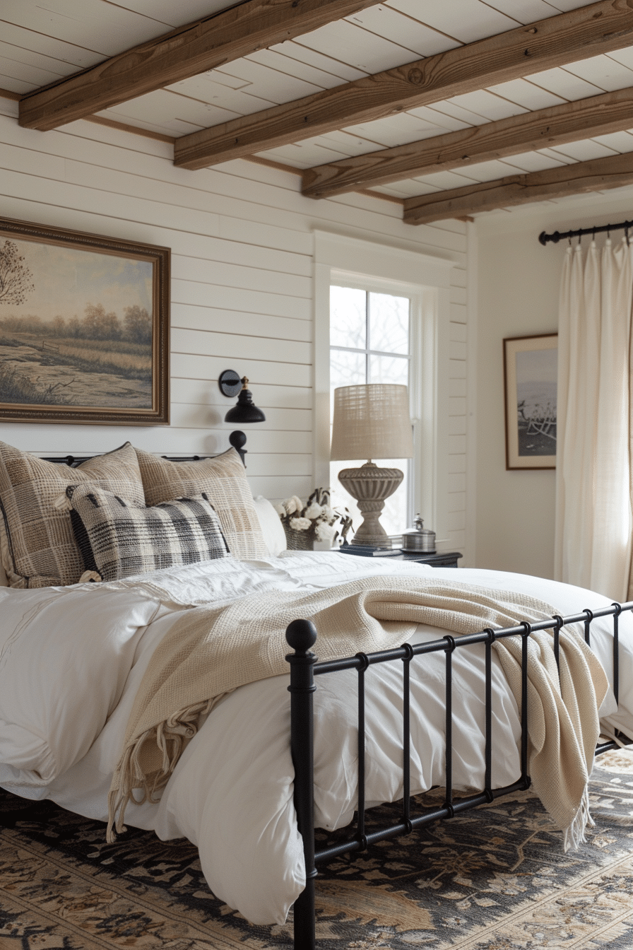 Vintage Farmhouse Bedroom Ideas
