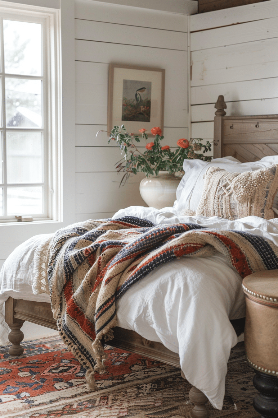 Vintage Farmhouse Bedroom Ideas