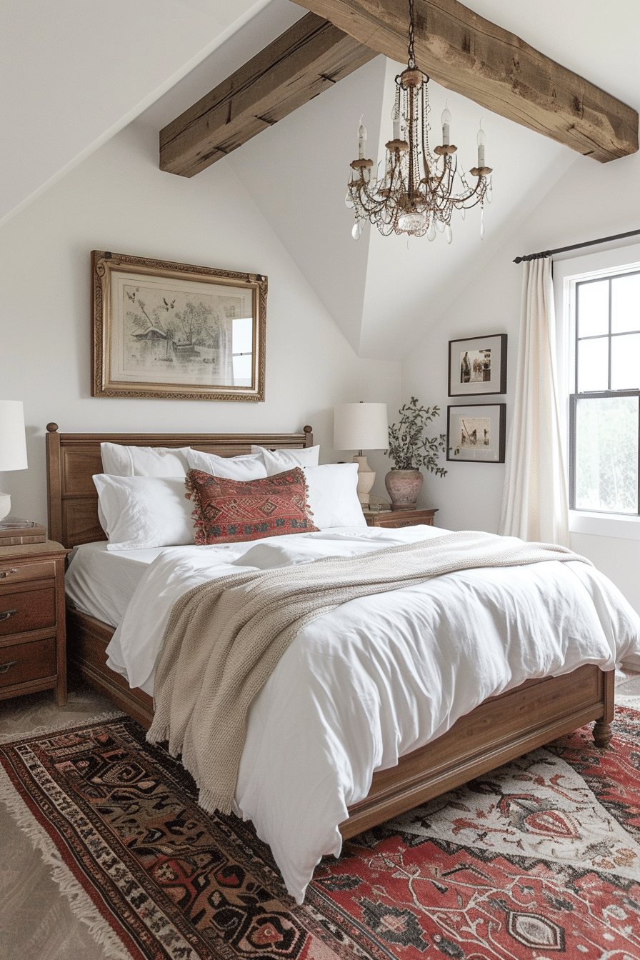 Vintage Farmhouse Bedroom Ideas
