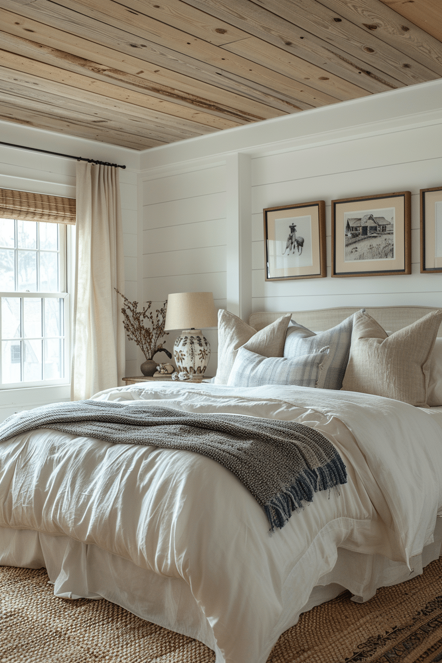 Vintage Farmhouse Bedroom Ideas