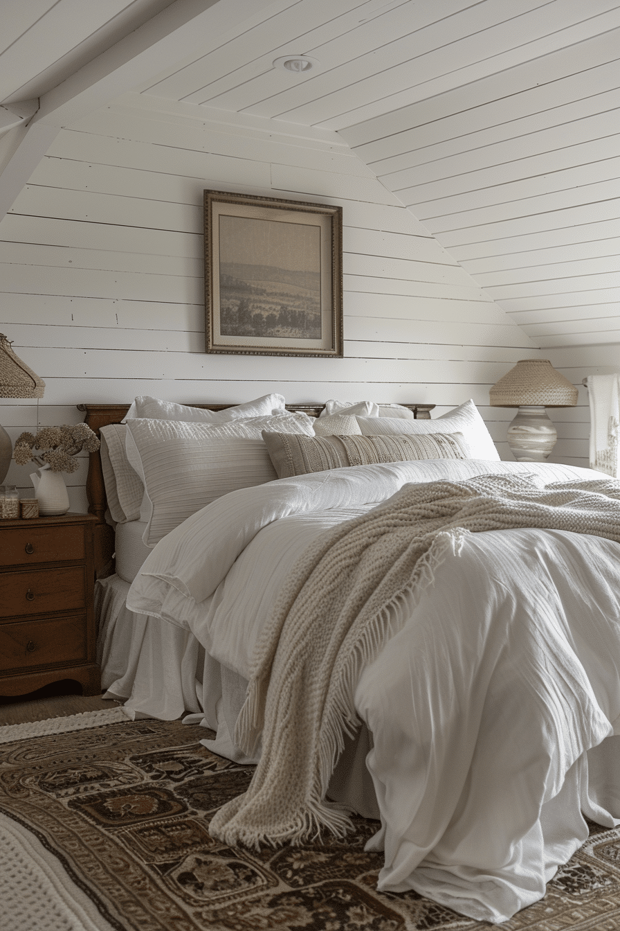 Vintage Farmhouse Bedroom Ideas