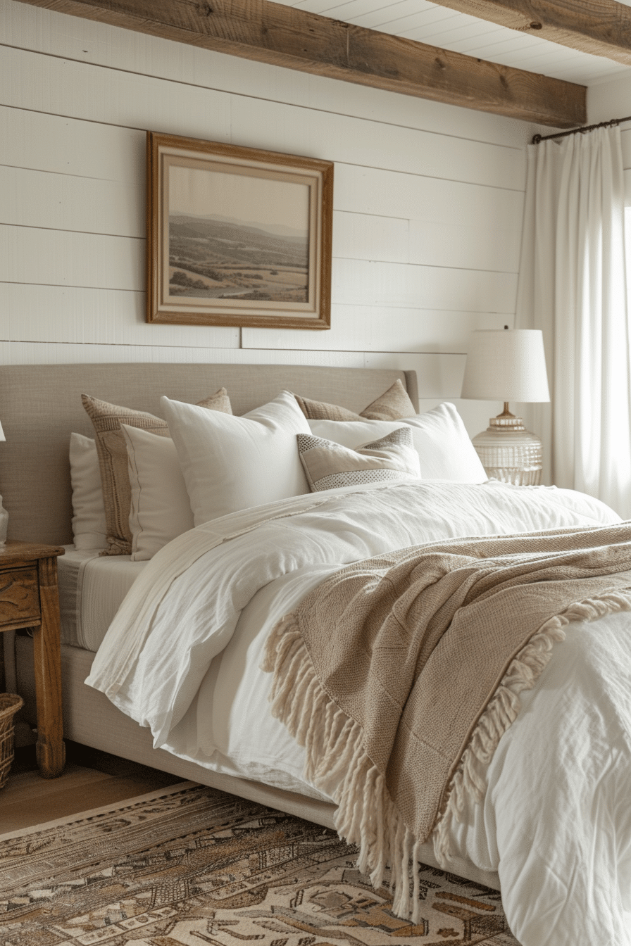 80+ Vintage Farmhouse Bedroom Ideas