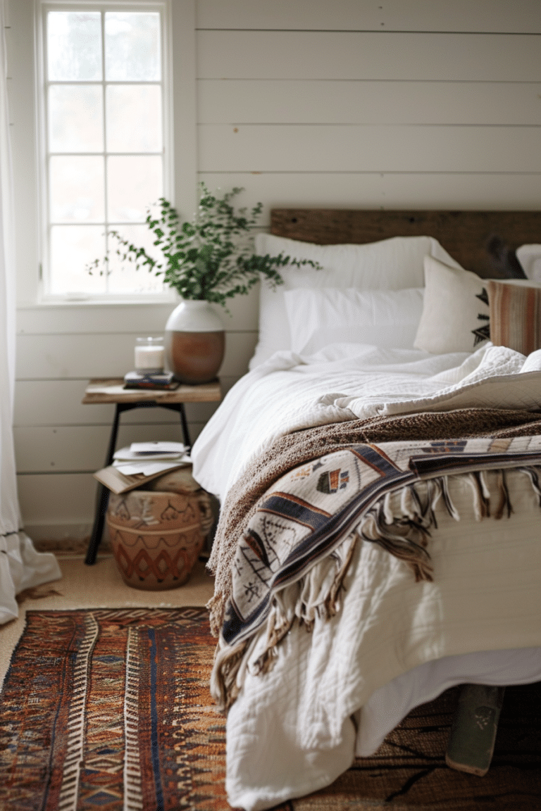 70+ Cozy Earthy Bedroom Ideas With Natural Elegance