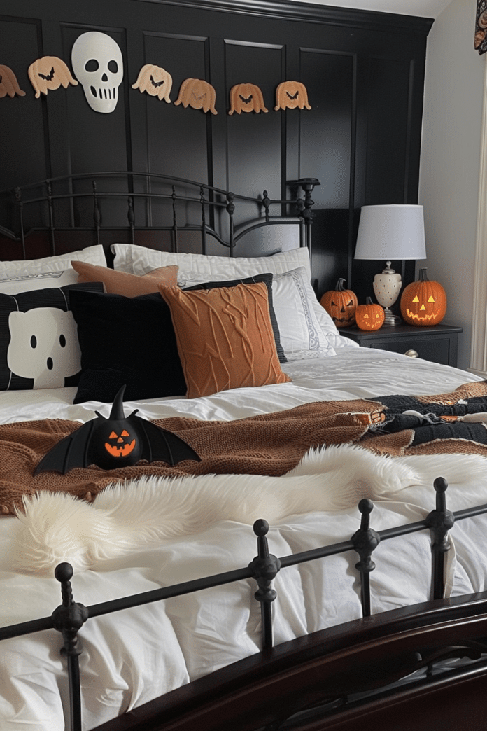 30+ Cozy Halloween Bedroom Ideas & Amazon Decor Picks