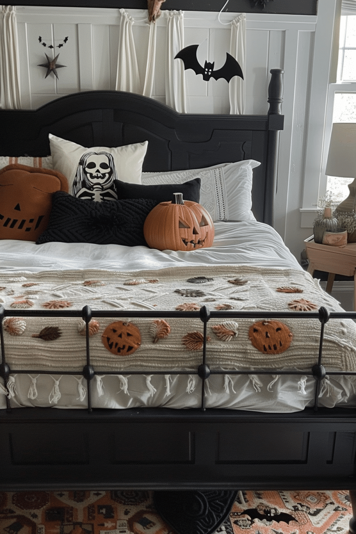 30+ Cozy Halloween Bedroom Ideas & Amazon Decor Picks