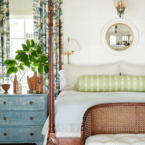 View of 20+ Botanical Bedrooms That Nail The Leafy Aesthetic