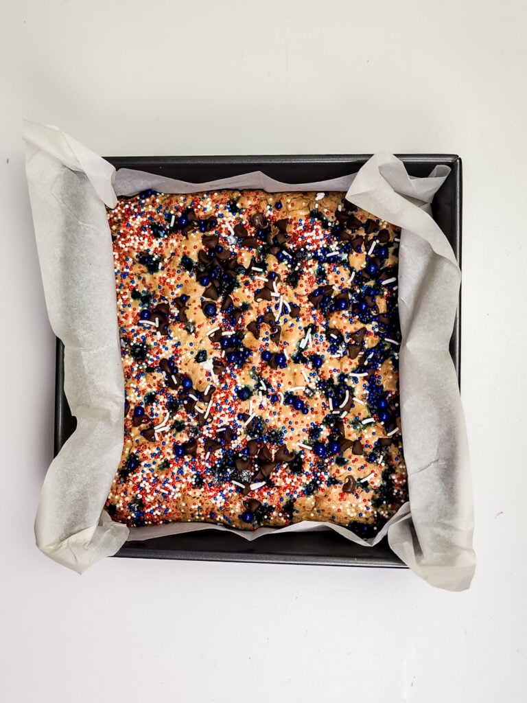 Fourth Of July Cookie Bars