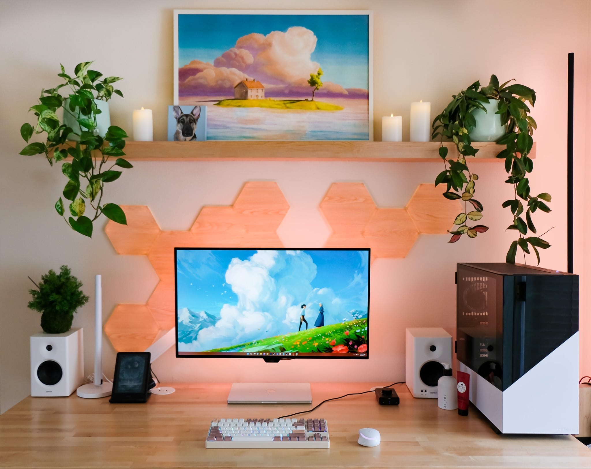 Office Organization Tips - Aesthetic Desk Setup