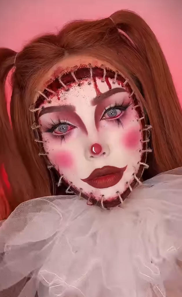 30 Halloween Clown Makeup Ideas for Women