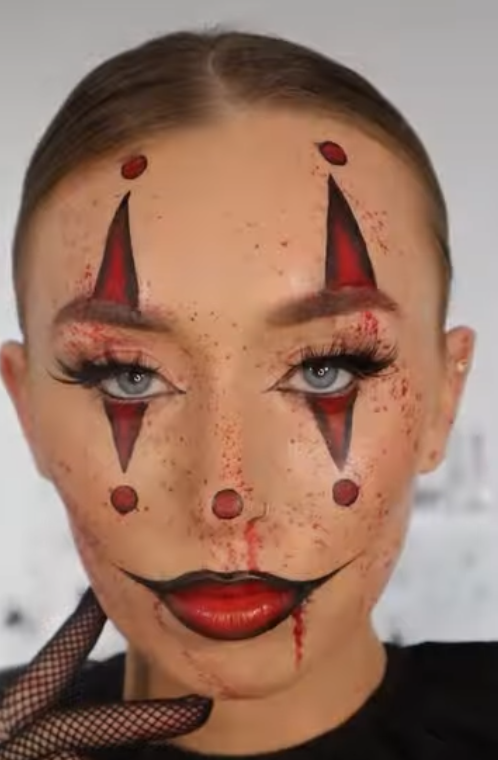 30 Halloween Clown Makeup Ideas for Women
