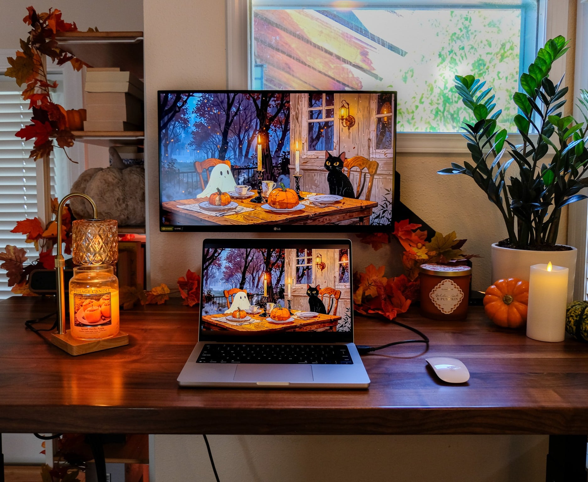 Fall Office Decor Ideas for Your Desk & Bookshelves